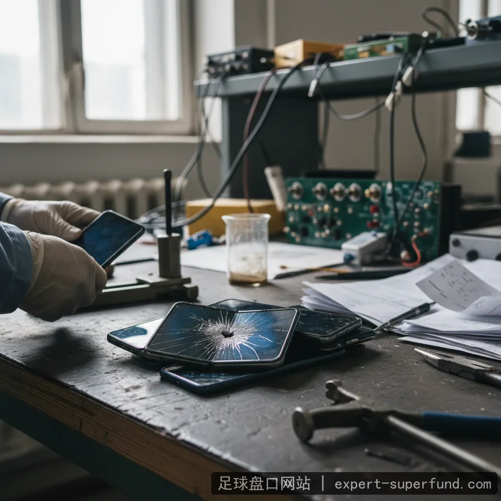 足球盘口网站 - 折叠屏屏幕折痕优化失败，新设计耐久测试表现不佳 配图1